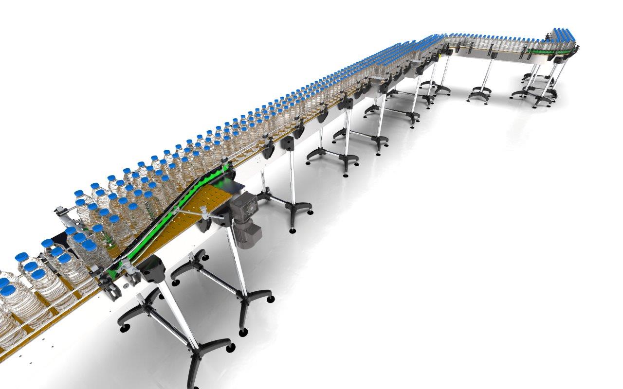 Plate conveyors (single and multi-row)