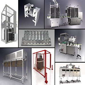 Machines for the filling lines