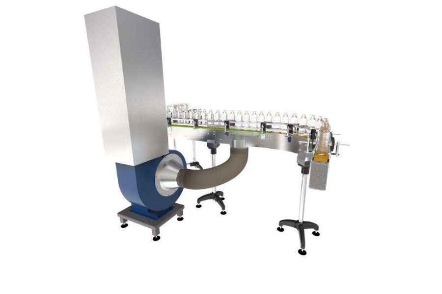 Vacuum plate conveyor